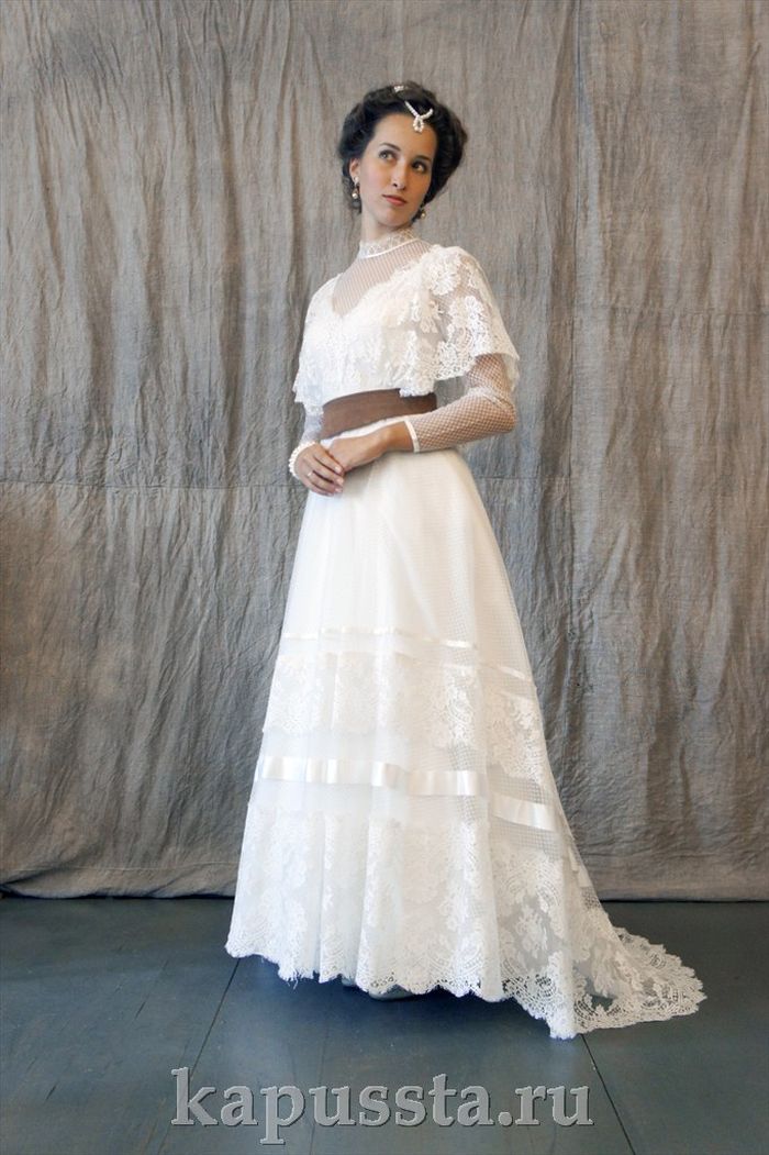 Свадебное платье эпохи Модерн