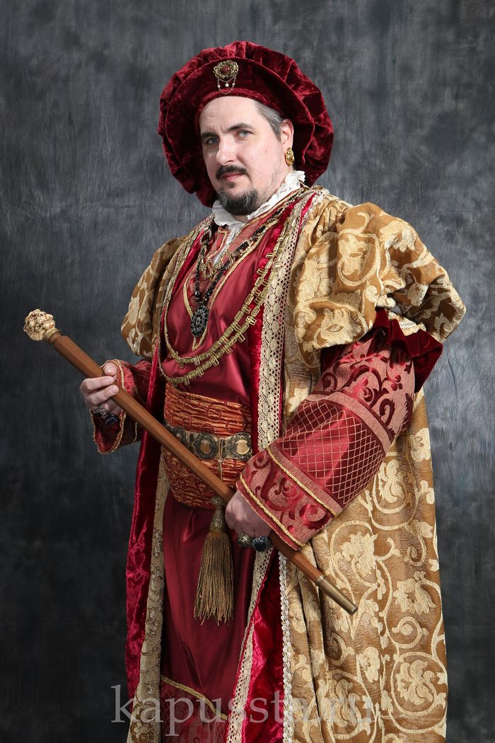 Мужской костюм эпохи Возрождения