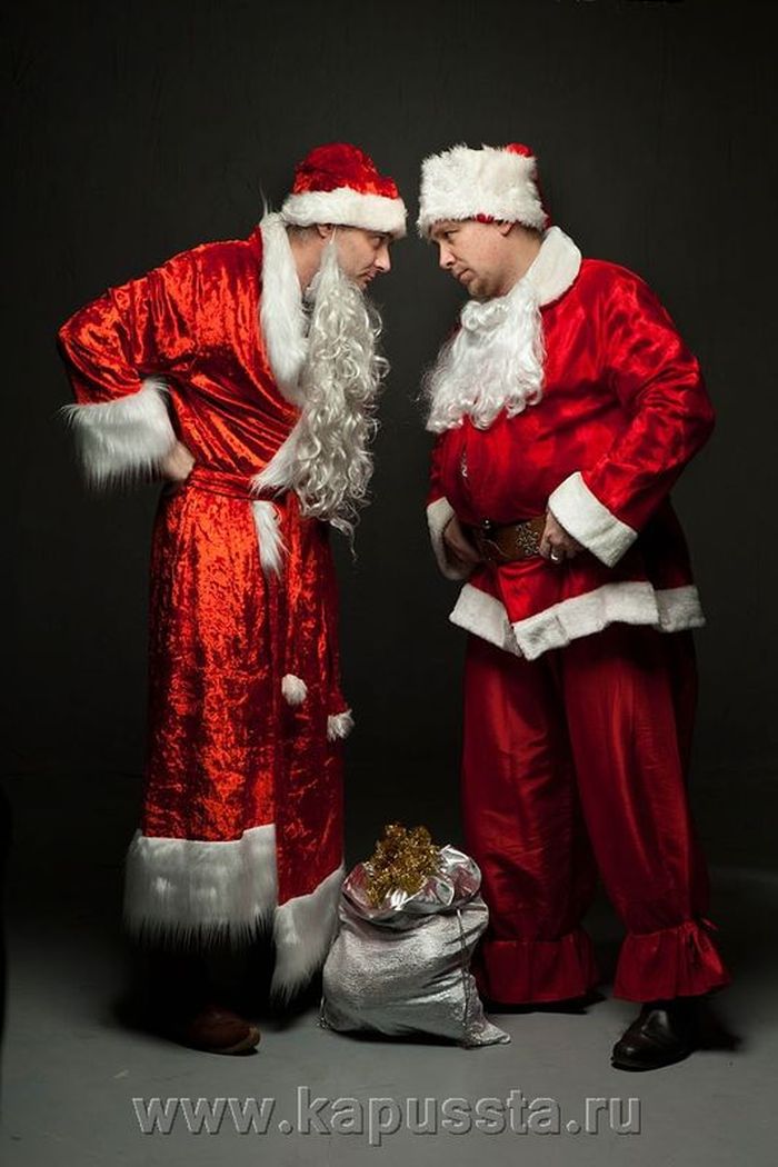 Санта Клаус и Дед Мороз